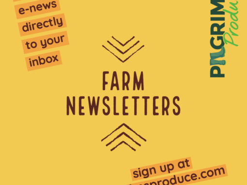 join our farm newsletter list
